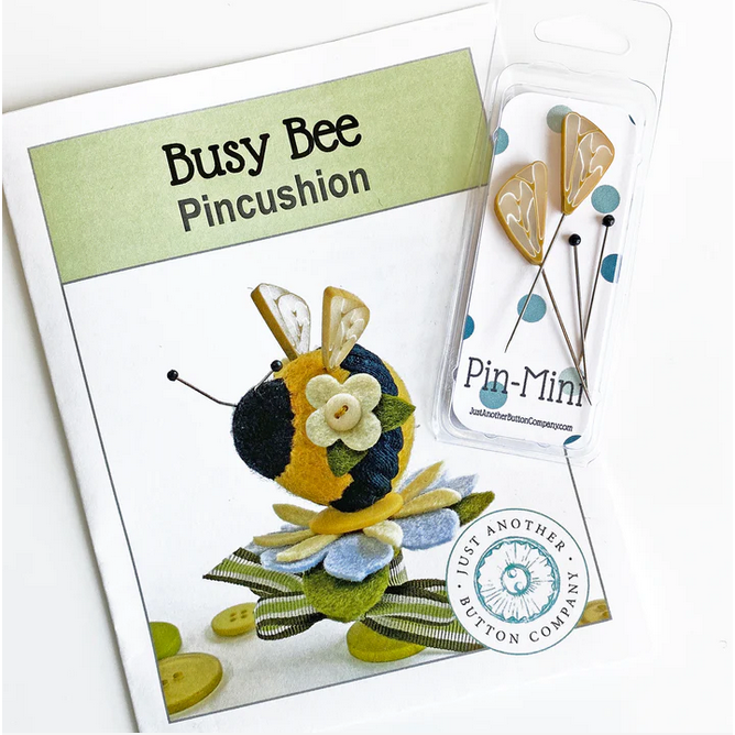 Just Another Button Company ~ Busy Bee Pincushion – Hobby House Needleworks