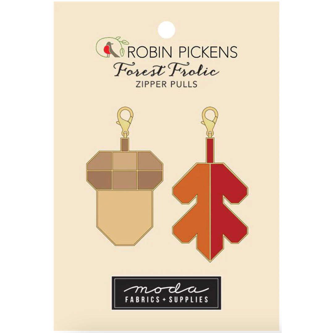 Forest Frolic Acorn Charm / Zipper Pulls