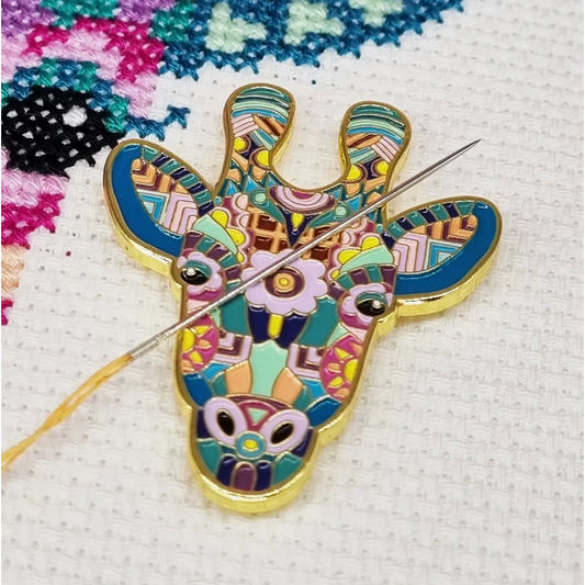 Meloca Designs Mandala Giraffe Needle Minder