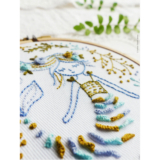 Tamar ~ Mermaid Dreams 4" Embroidery Kit