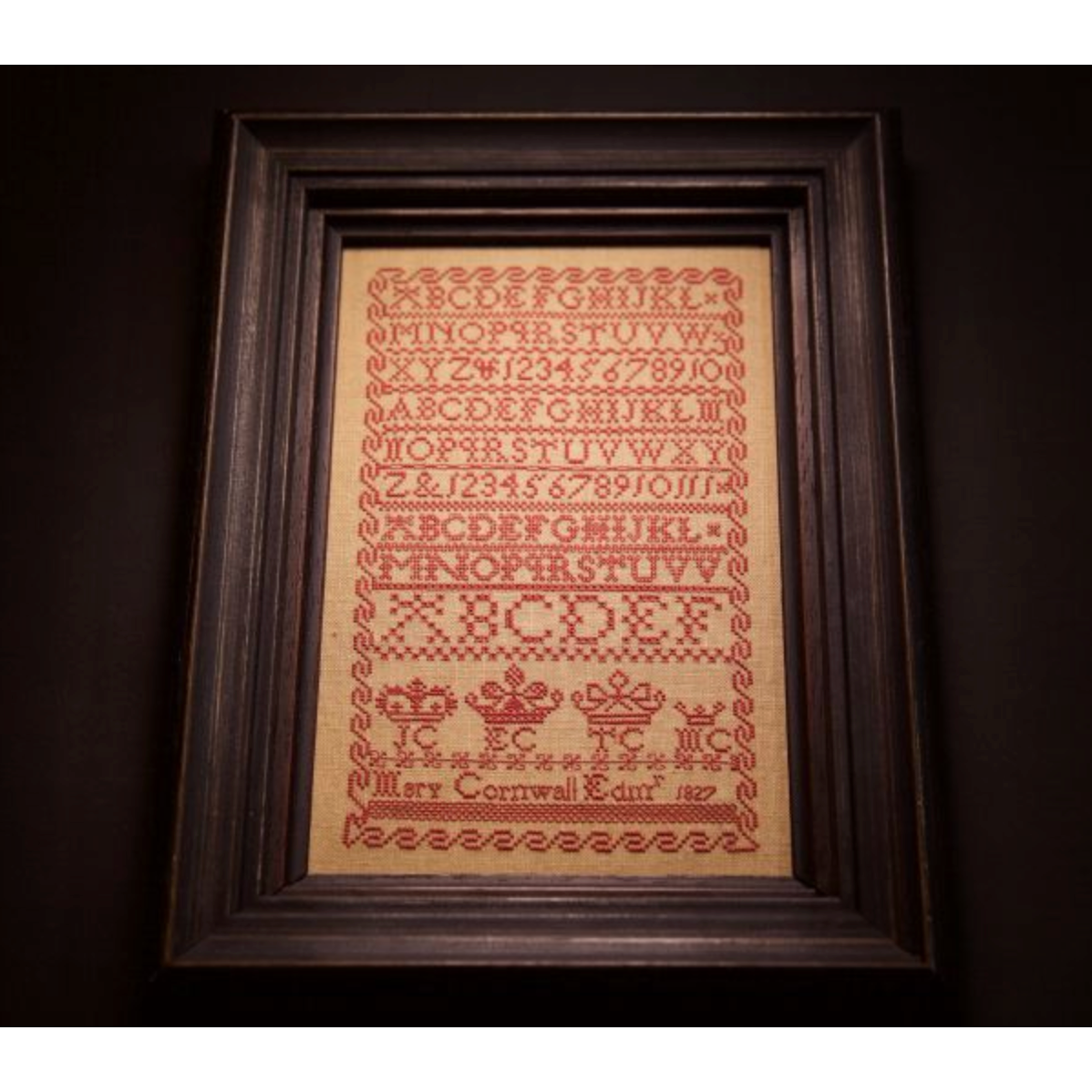 Hands Across The Sea ~ Mary Cornwall Sampler Pattern Booklet – Hobby ...