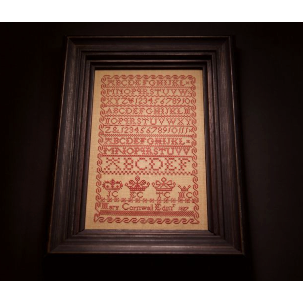 Hands Across The Sea ~ Mary Cornwall Sampler Pattern Booklet – Hobby ...
