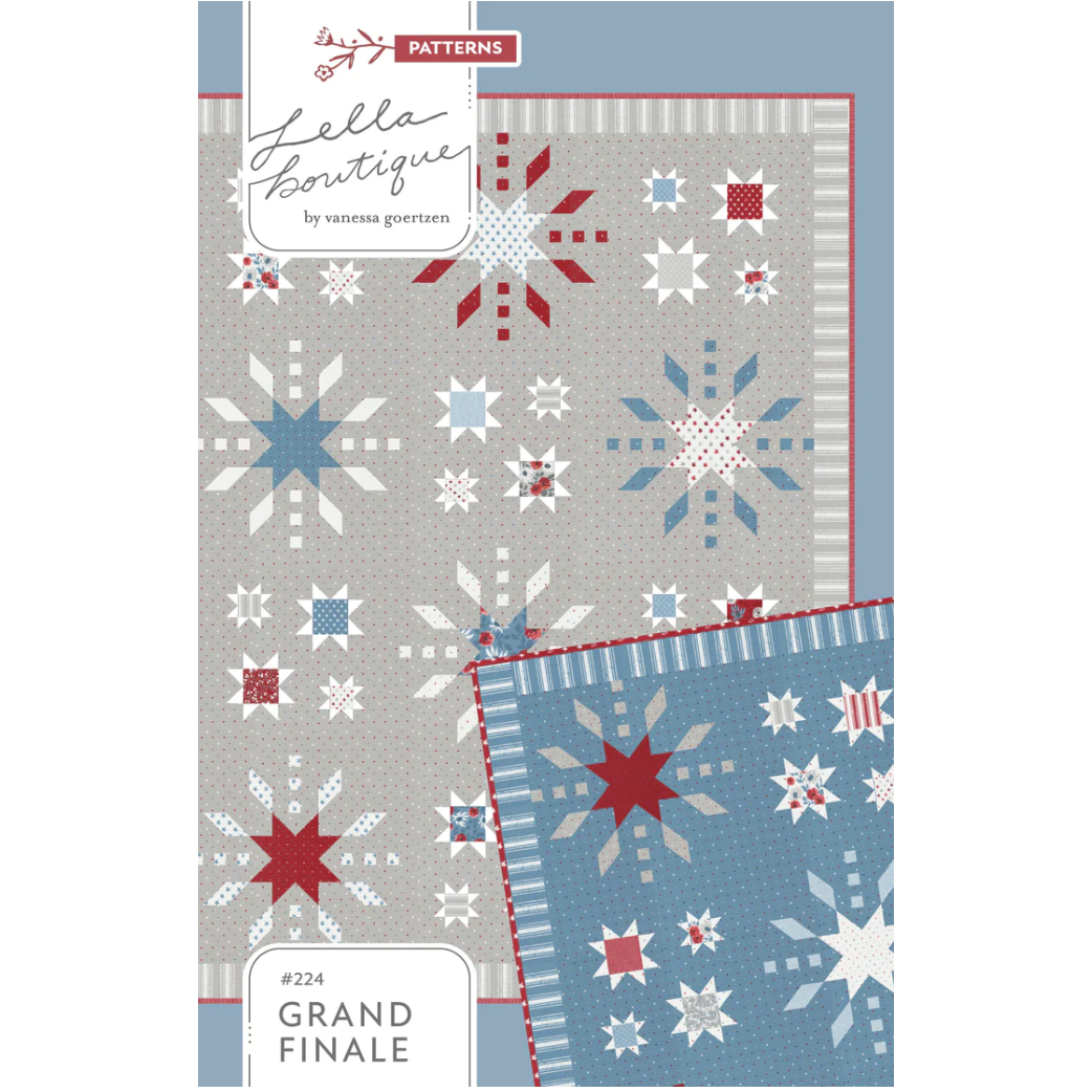 Lella Boutique ~ Grand Finale Quilt Pattern