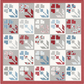 Lella Boutique ~ Red, White, & Bloom Quilt Pattern