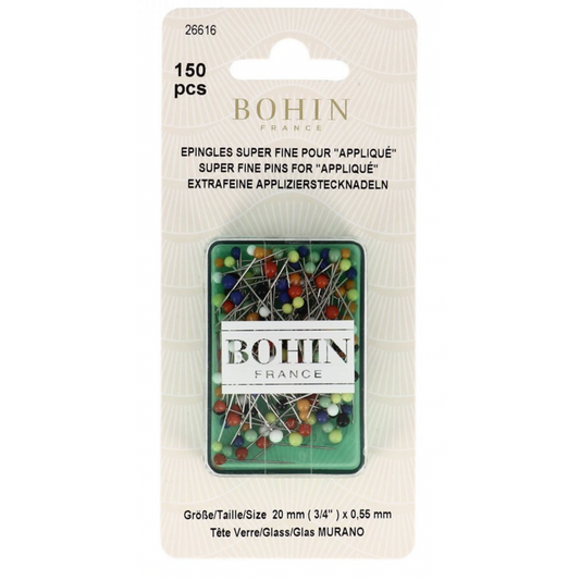 Bohin Applique Pins:  150 pins