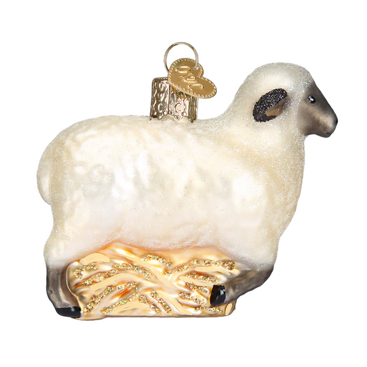 Old World Christmas ~ Sheep Ornament