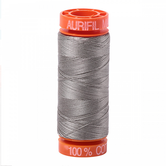 Aurifil ~ Mako Cotton Embroidery/Sewing Thread 50wt 220yds Earl Grey ~ 6732