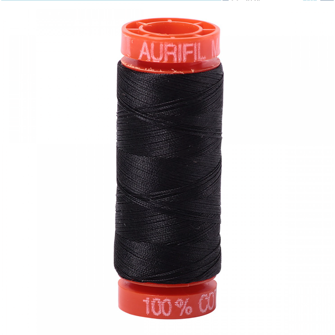 Aurifil ~ Mako Cotton Embroidery/Sewing Thread 50wt 220yds Very Dk Gray ~ 4241