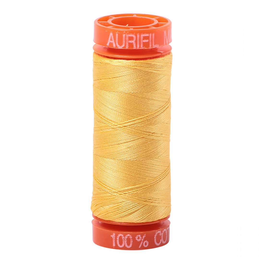 Aurifil ~ Mako Cotton Embroidery/Sewing Thread 50wt 220yds Pale Yellow ~ 1135