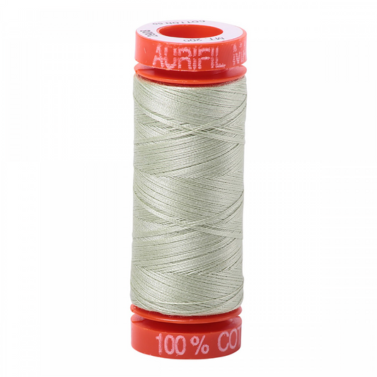 Aurifil ~ Mako Cotton Embroidery/Sewing Thread 50wt 220yds Spearmint ~ 2908