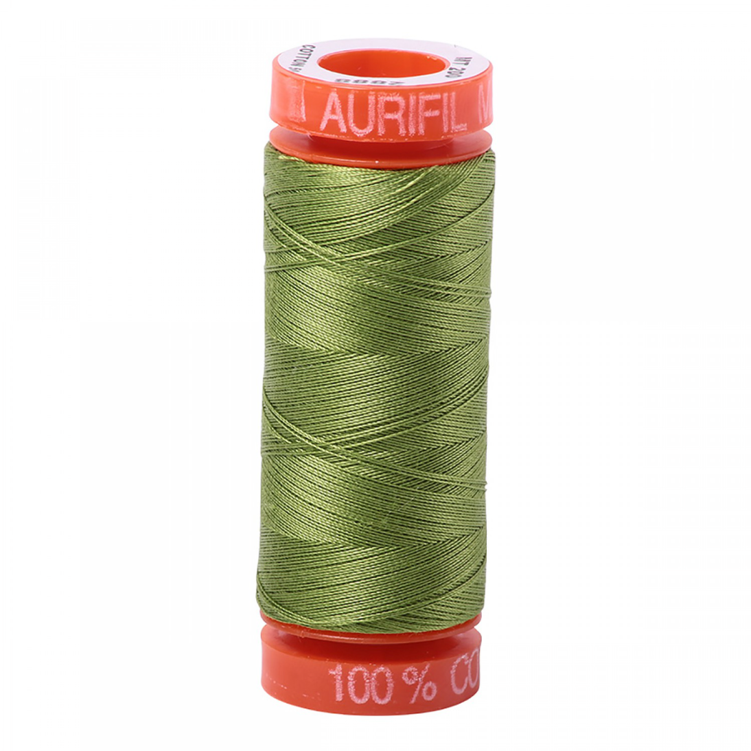 Aurifil ~ Mako Cotton Embroidery/Sewing Thread 50wt 220yds Fern Green ~ 2888