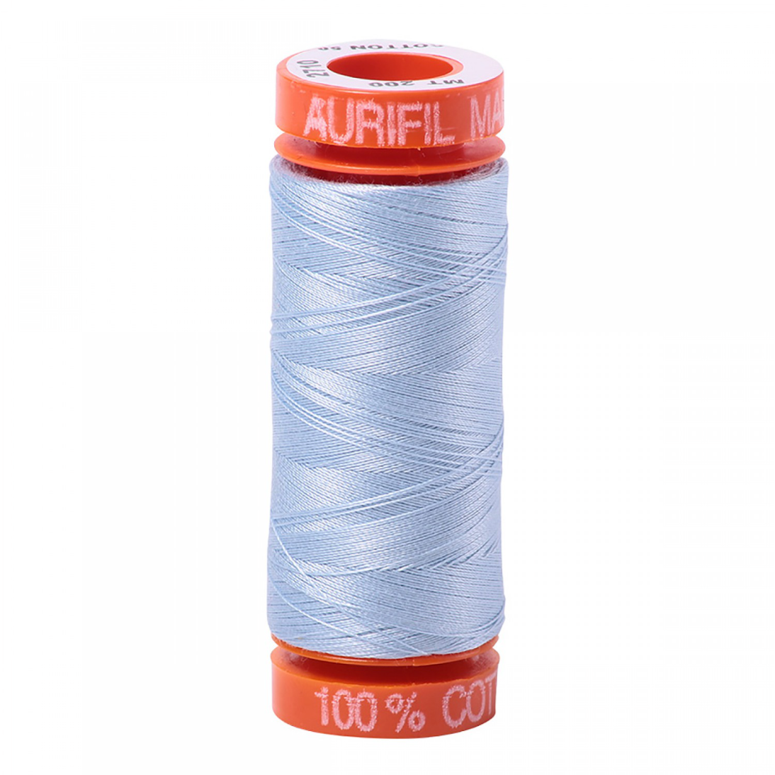 Aurifil ~ Mako Cotton Embroidery/Sewing Thread 50wt 220yds Lt Robin's Egg ~ 2710