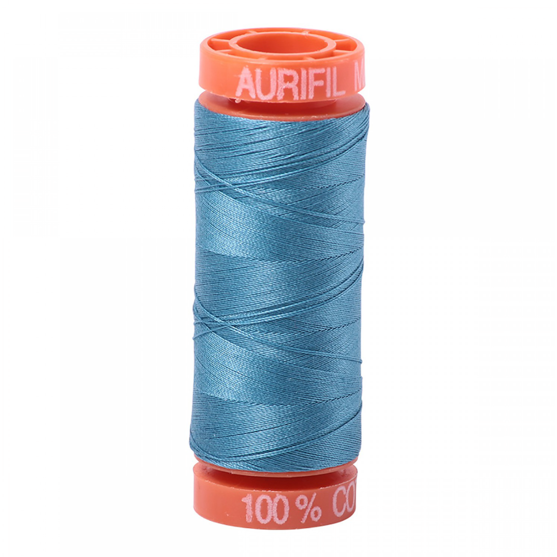 Aurifil ~ Mako Cotton Embroidery/Sewing Thread 50wt 220yds Teal ~ 2815