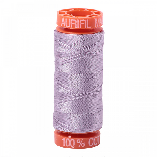 Aurifil ~ Mako Cotton Embroidery/Sewing Thread 50wt 220yds Lilac ~ 2562