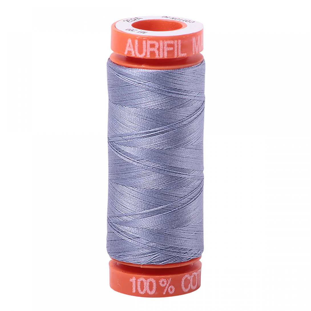 Aurifil ~ Mako Cotton Embroidery/Sewing Thread 50wt 220yds Grey Violet ~ 2524