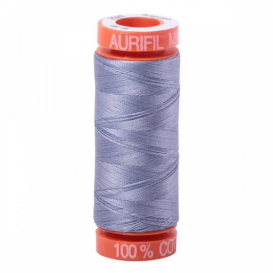 Aurifil ~ Mako Cotton Embroidery/Sewing Thread 50wt 220yds Grey Violet ~ 2524