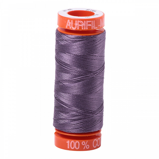 Aurifil ~ Mako Cotton Embroidery/Sewing Thread 50wt 220yds Plumtastic ~ 6735