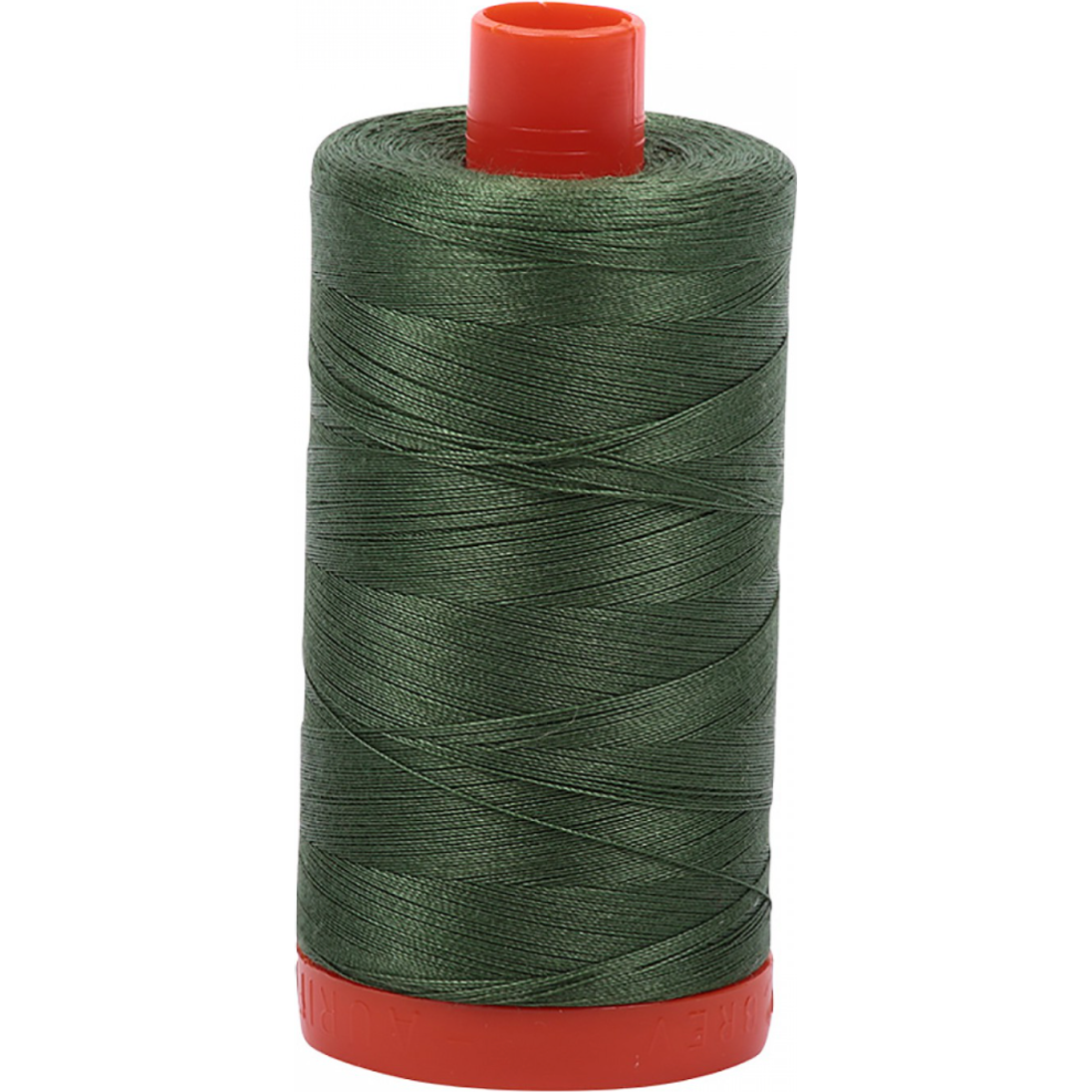 Aurifil ~ Mako Cotton Embroidery/Sewing Thread 50wt 1422yds Vy Dk Grass Green ~ 2890