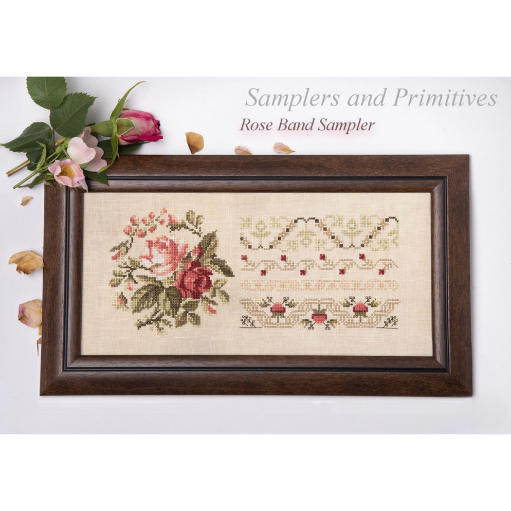 Samplers and Primitives ~ Rose Band Sampler Pattern