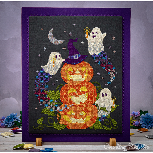 Counting Puddles ~ Spook-tacular Party Pattern