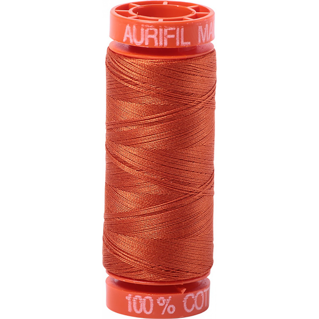 Aurifil ~ Mako Cotton Embroidery/Sewing Thread 50wt 220yds Rusty Orange ~ 2240