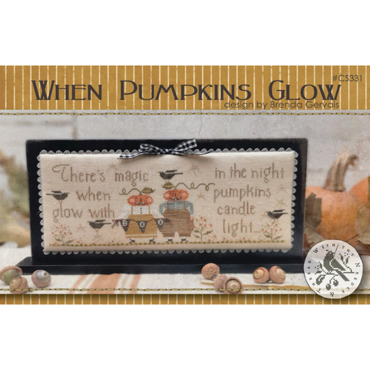 With Thy Needle & Thread ~ When Pumpkins Glow Pattern