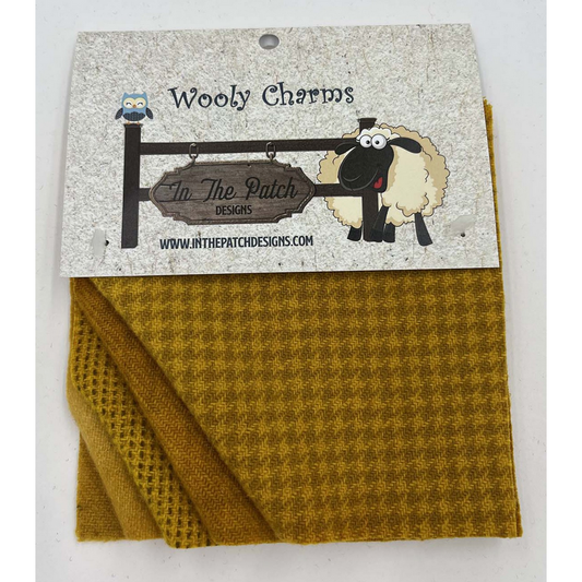 In The Patch Designs Wooly Charms ~ Goldenrod