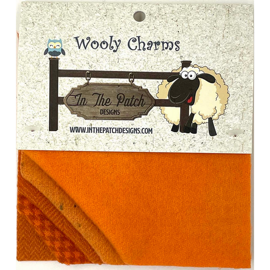 In The Patch Designs Wooly Charms ~ Carrots