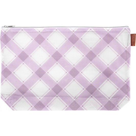 It's Sew Emma ~ Lilac Mad for Plaid Project Bag