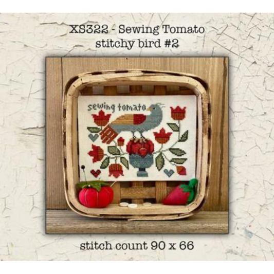 Teresa Kogut ~ Sewing Tomato Stitchy Bird #2