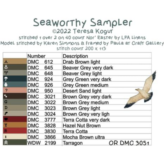 Teresa Kogut ~ Seaworthy Pattern
