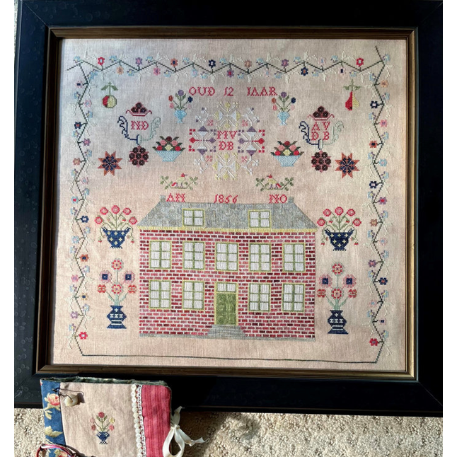 Running with Needles & Scissors ~ My Father's House Magdalena van der Byl 1856 Pattern