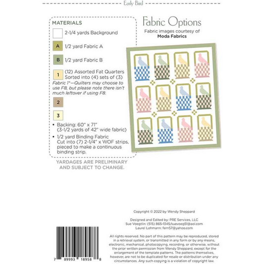 Wendy Sheppard ~ Early Bird