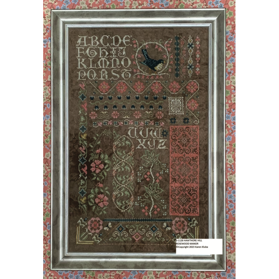 Rosewood Manor ~ Hawthorne Sampler Pattern
