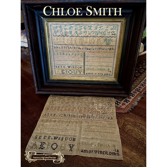 NeedleWorkPress ~ Chloe Smith Sampler Pattern