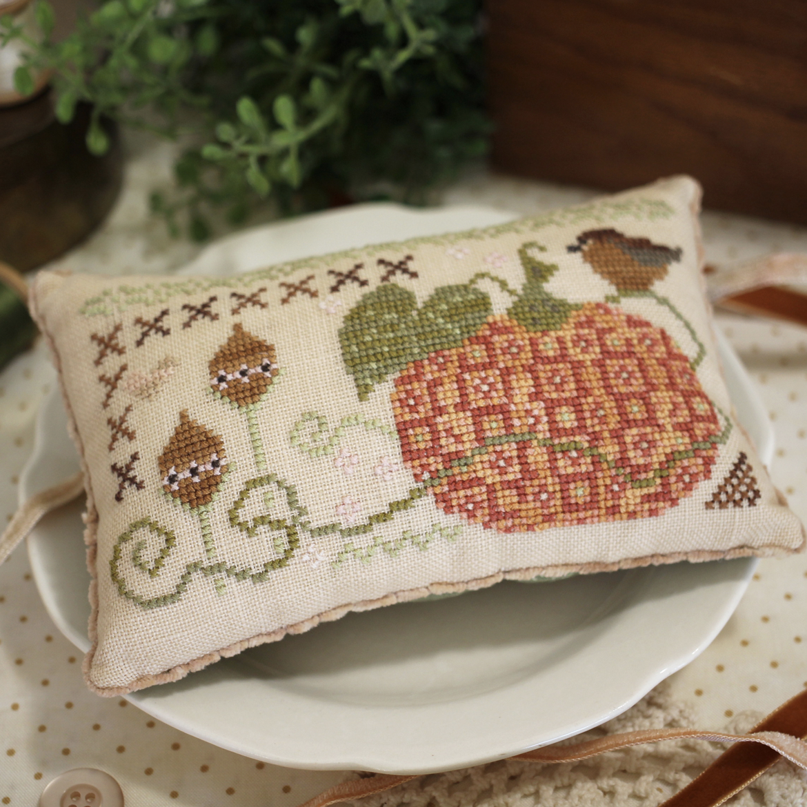 October House Fiber Arts | Pumpkin Faire Pattern