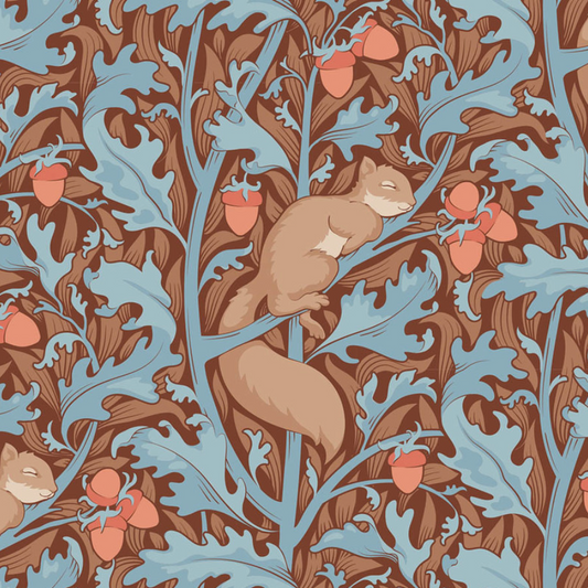 Tilda Fabrics ~ TIL100535  Squirreldreams ~ Hazel