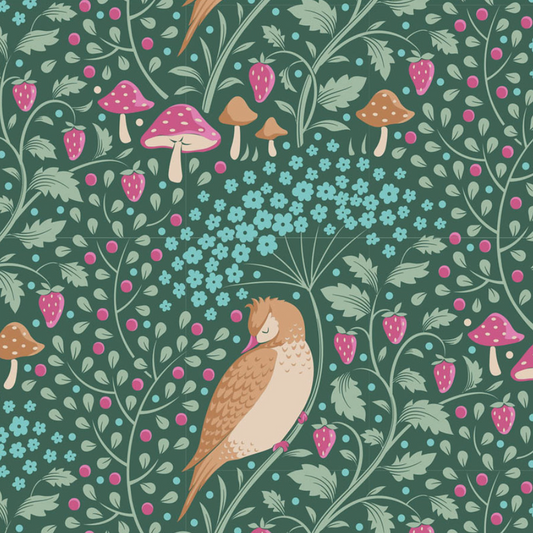 Tilda Fabrics ~ TIL100538 ~ Sleepybird ~ Lafayette
