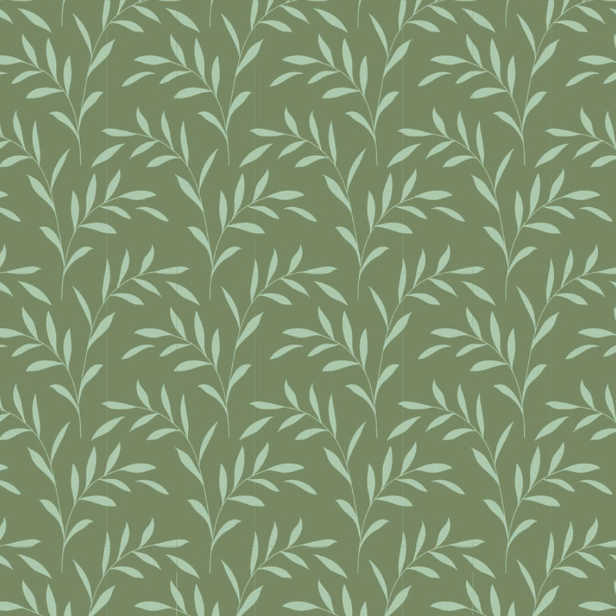 Tilda Fabrics ~ TIL110094 ~ Olivebranch ~ Laurel