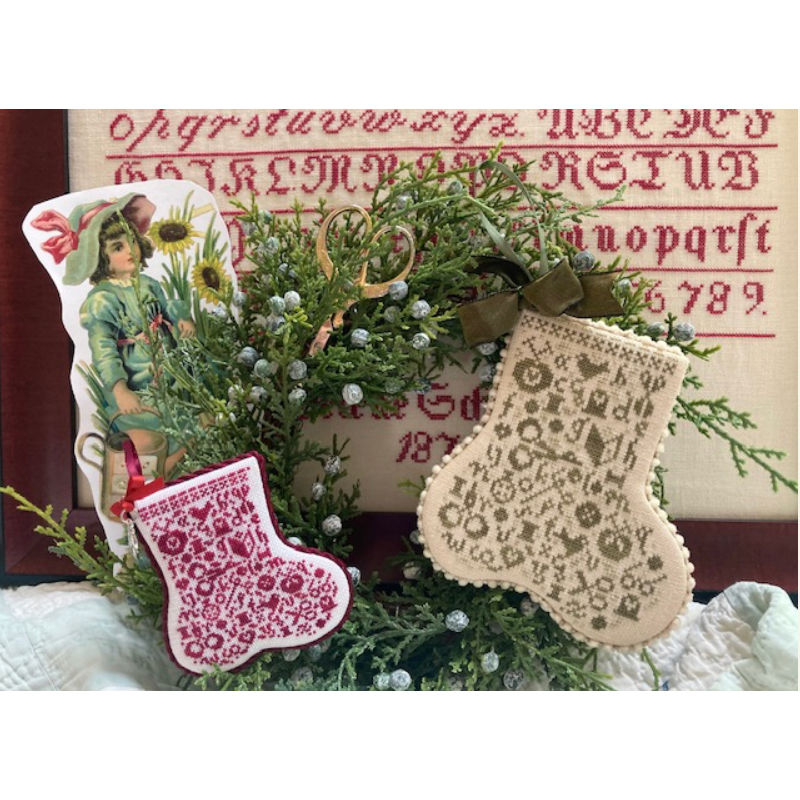 JBW Designs ~ A Stitcher's Stocking Pattern