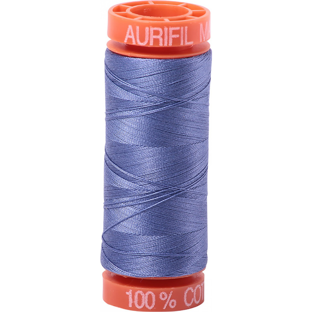 Aurifil ~ Mako Cotton Embroidery/Sewing Thread 50wt 220yds Dusty Blue Violet 2525