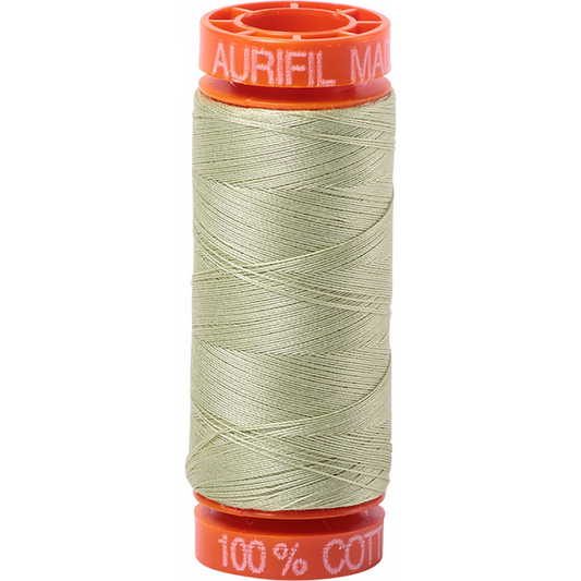 Aurifil ~ Mako Cotton Embroidery/Sewing Thread 50wt 220yds Light Avocado ~ 2886