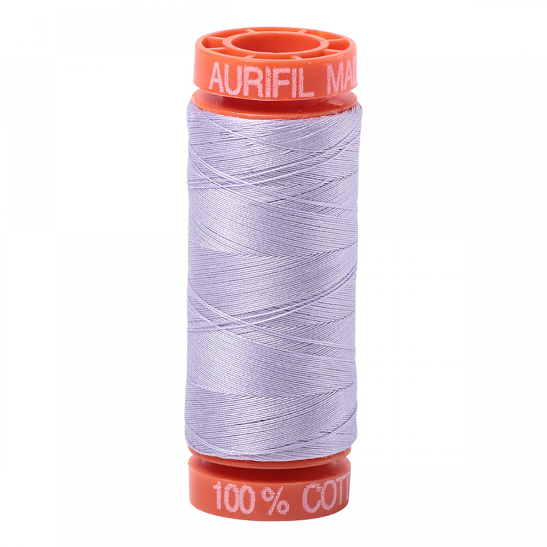 Aurifil ~ Mako Cotton Embroidery/Sewing Thread 50wt 220yds Iris ~ 2560