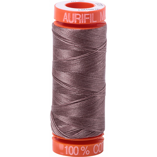 Aurifil ~ Mako Cotton Embroidery/Sewing Thread 50wt 220yds Tiramisu ~ 6731