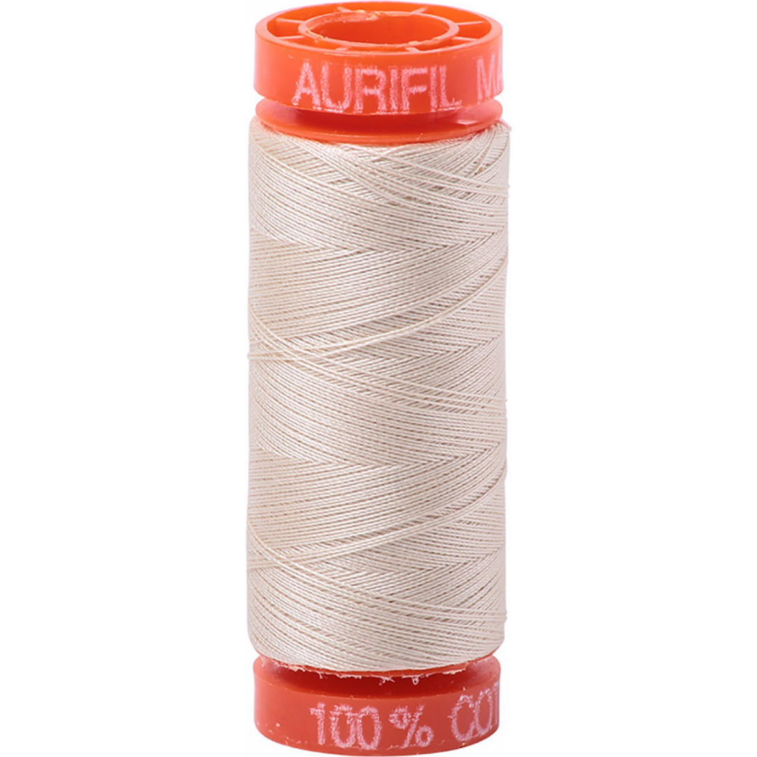 Aurifil ~ Mako Cotton Embroidery/Sewing Thread 50wt 220yds Light Beige ~ 2310