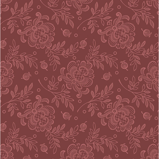 French Mill by Andover Fabrics - Lace Rose A-738-R