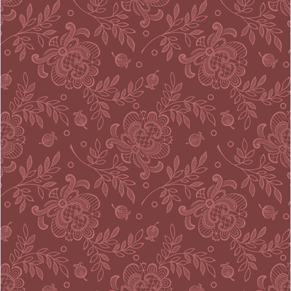 French Mill by Andover Fabrics - Lace Rose A-738-R