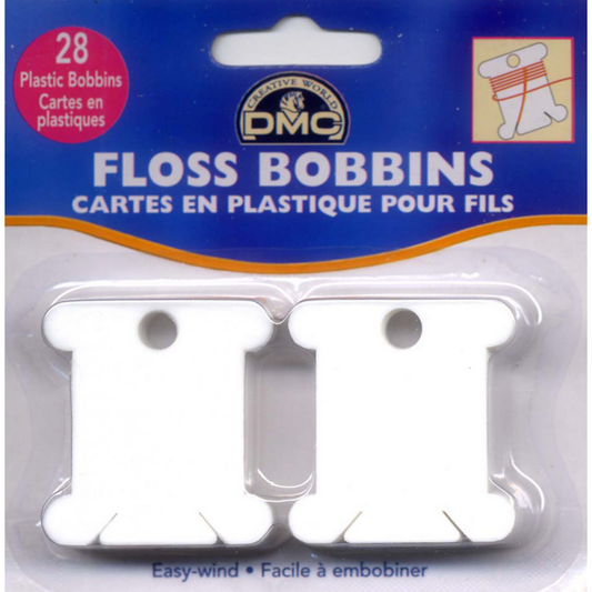 DMC ~ Small Plastic Floss Bobbins