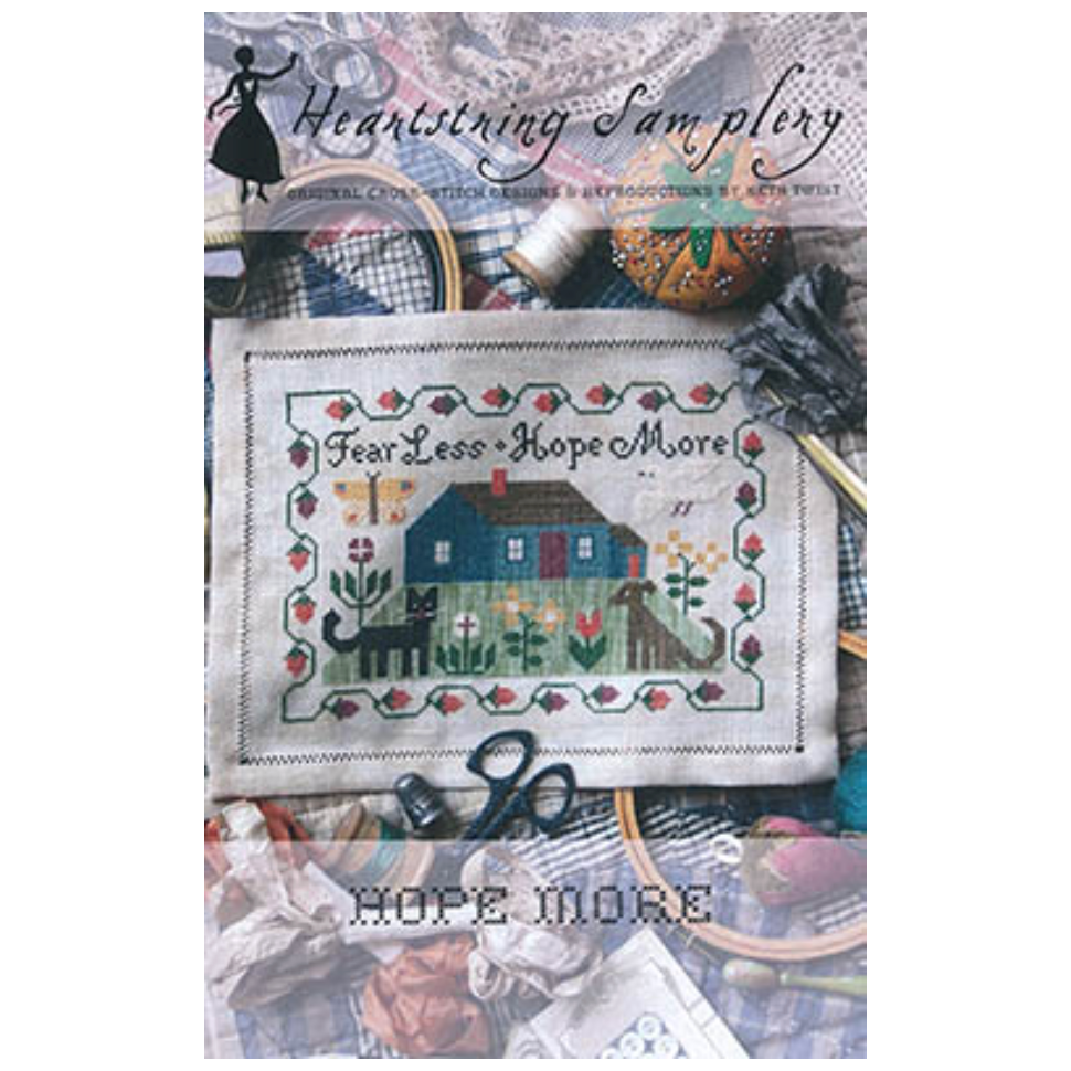 Heartstring Samplery ~ Hope More Sampler Pattern – Hobby House Needleworks