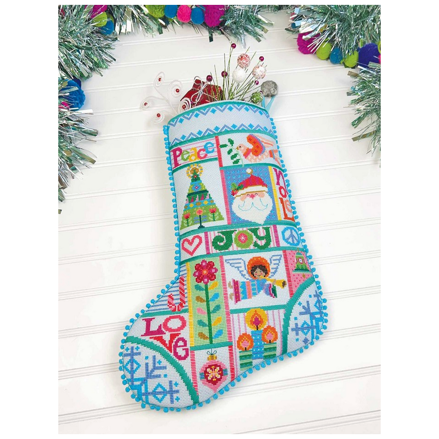 Satsuma Street | Oh What Fun Stocking Pattern